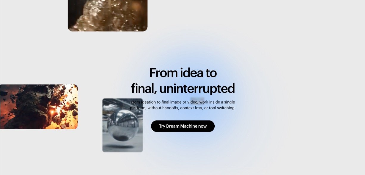 Luma Labs Dream Machine