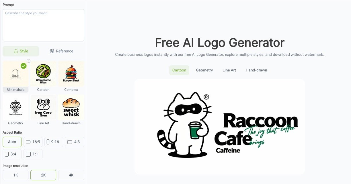 VisualGPT AI Logo Generator