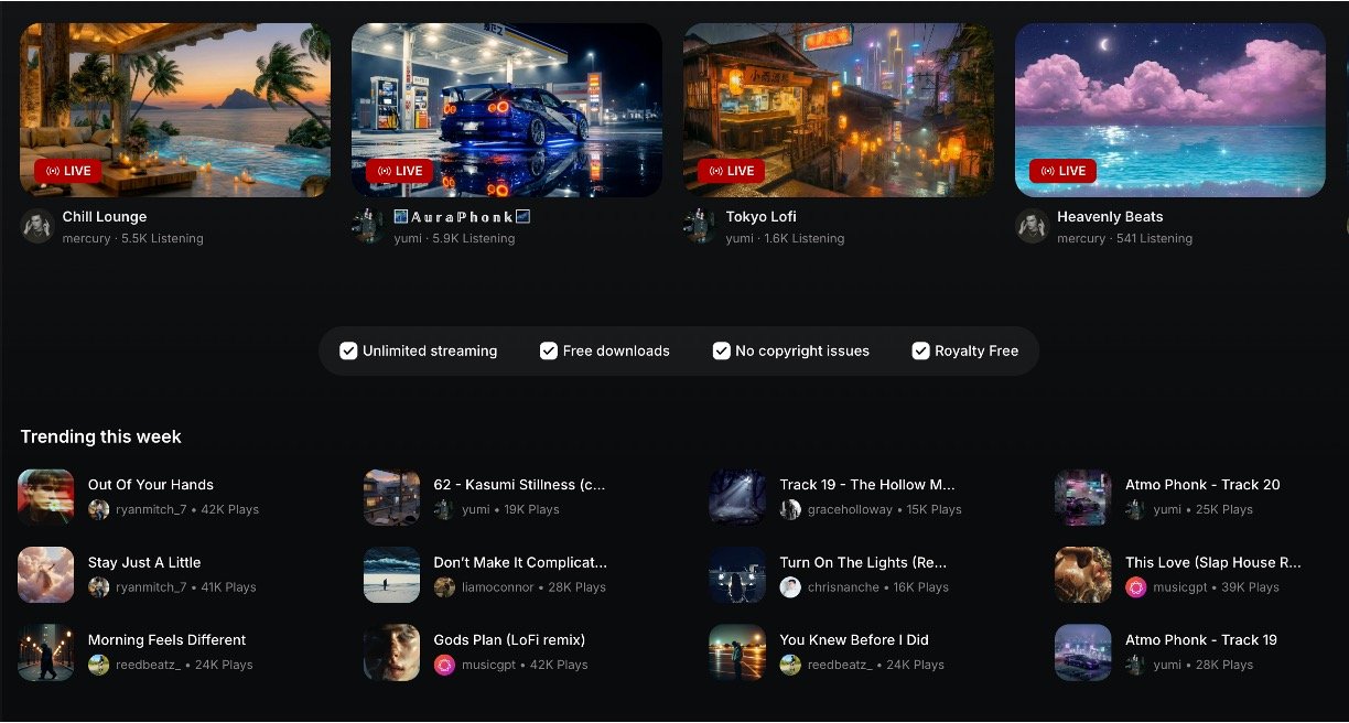 Music GPT explore free music
