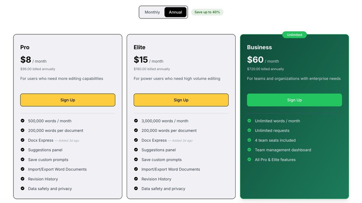 EditGPT Review Pricing