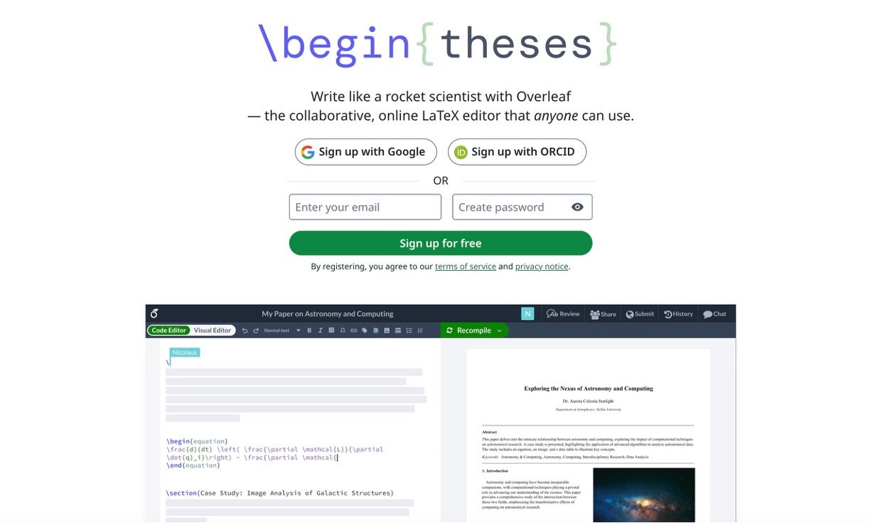Overleaf Review