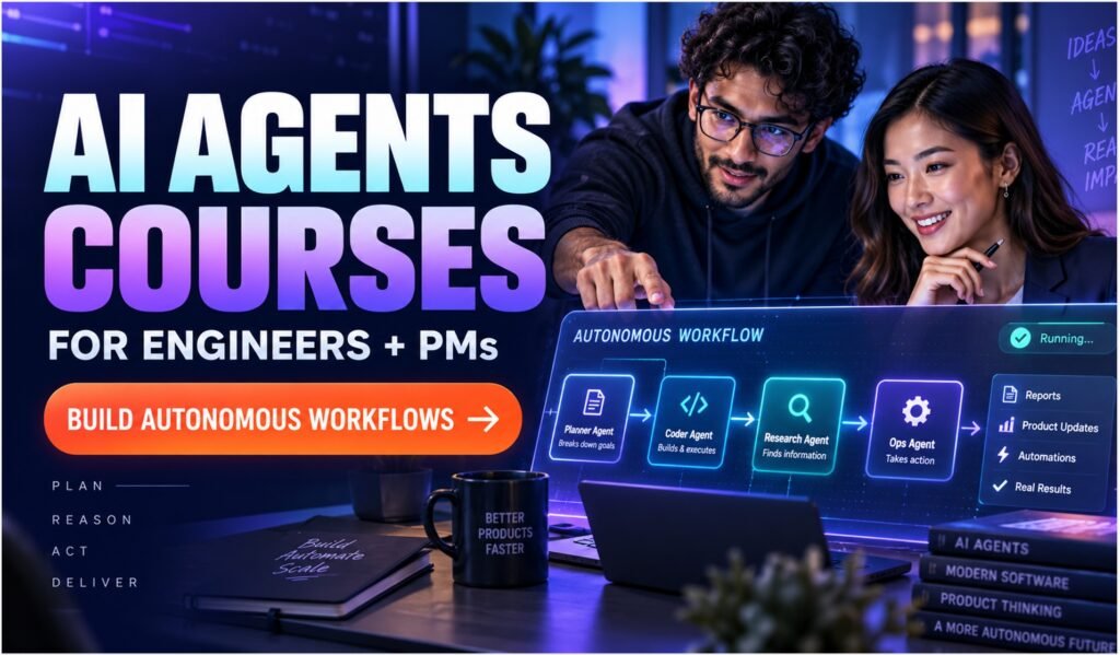 AI Agents Courses for Software Engineers and Product Managers: Building Autonomous Workflows