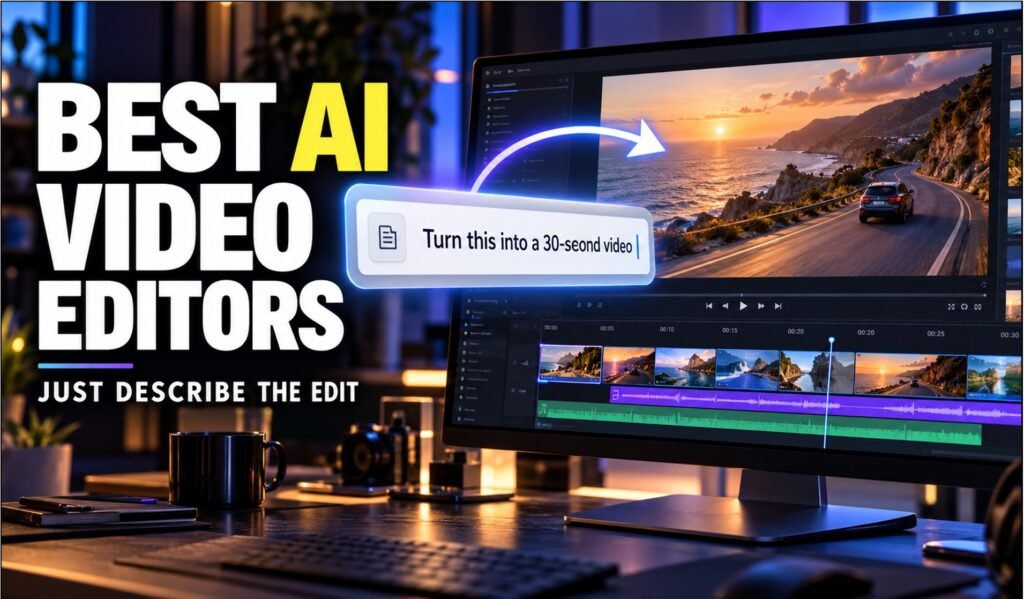 Best AI Agent Video Editors That Edit From a Plain-Language Brief